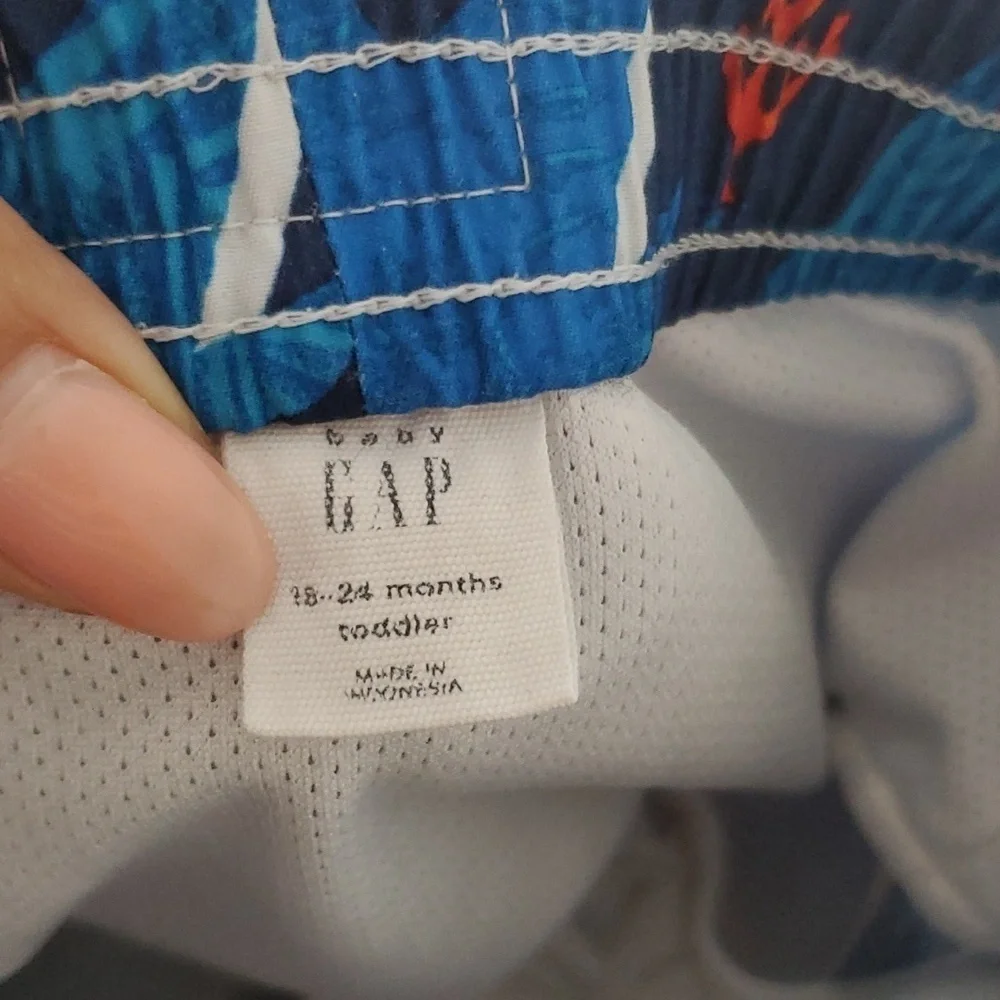 Baby Gap Two piece Shark swimsuit